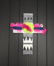 Load image into Gallery viewer, Large Decorative Timber Hand Made Cross